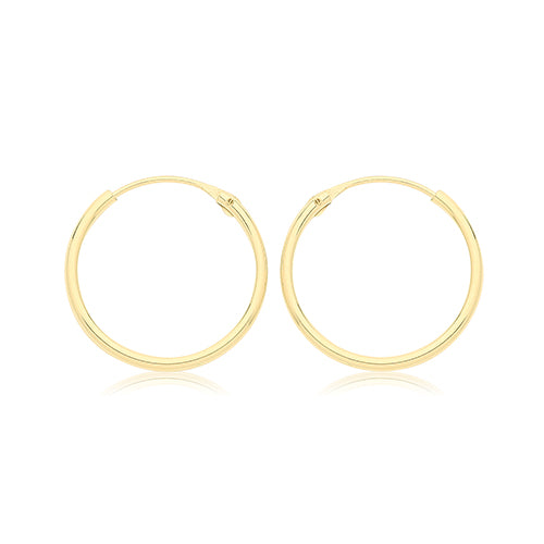 9ct Gold Sleepers - ES156