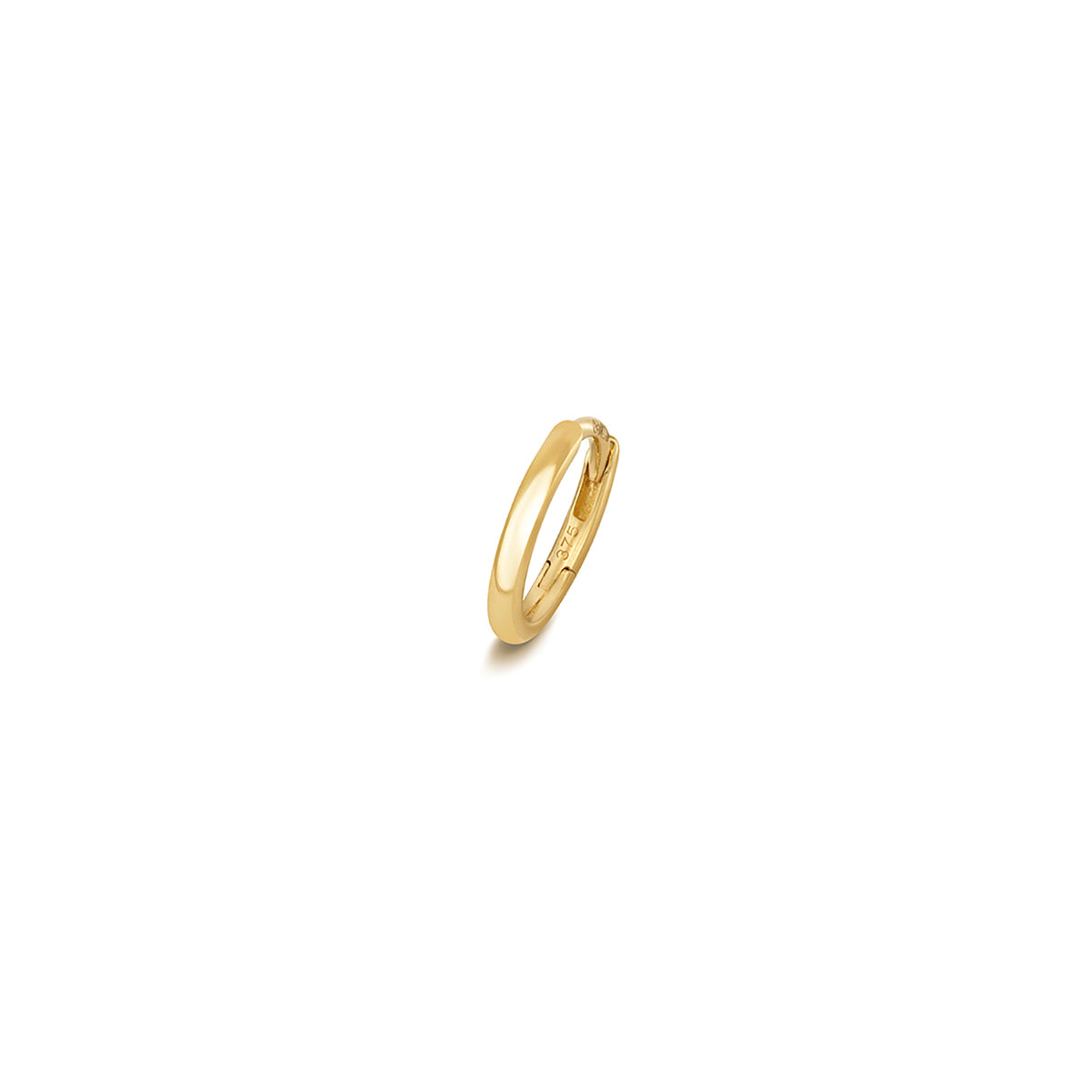 9ct Gold Round Tube Cartilage Hoop - ES2001