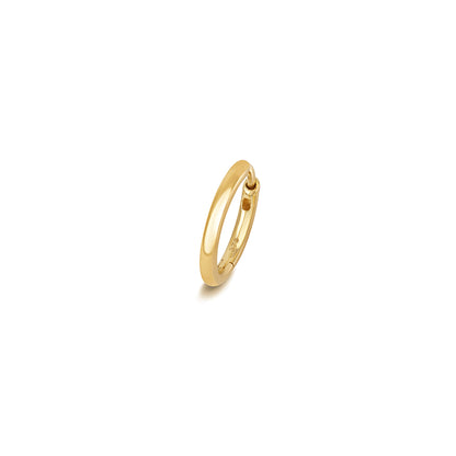 9ct Gold Round Tube Cartilage Hoop - ES2002