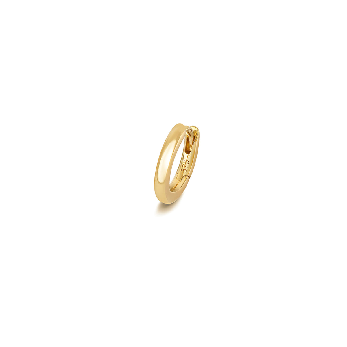 9ct Gold Round Tube Cartilage Hoop - ES2003