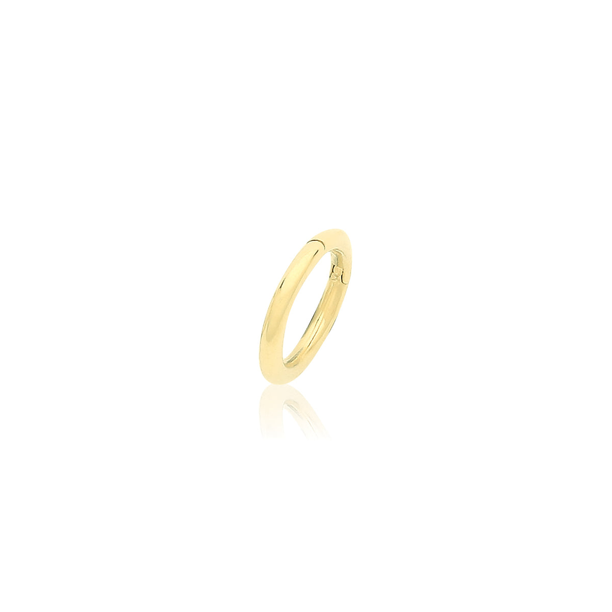 9ct Yellow Gold Heart Shape Clickers - ES2011