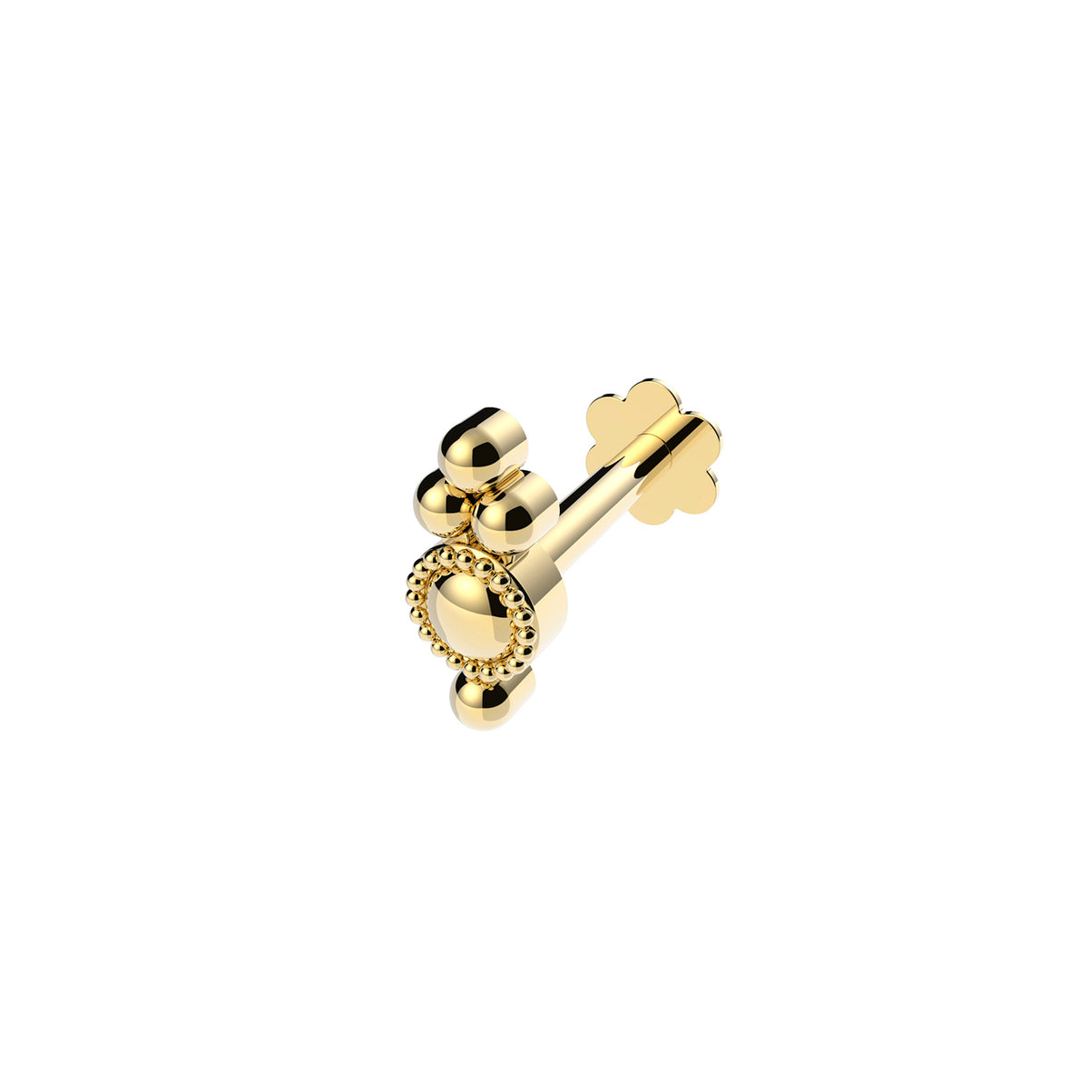 9ct Gold Cartilage Labret - ES2048