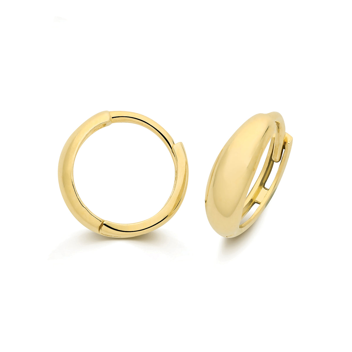 9ct Yellow Gold Huggies - ES2113