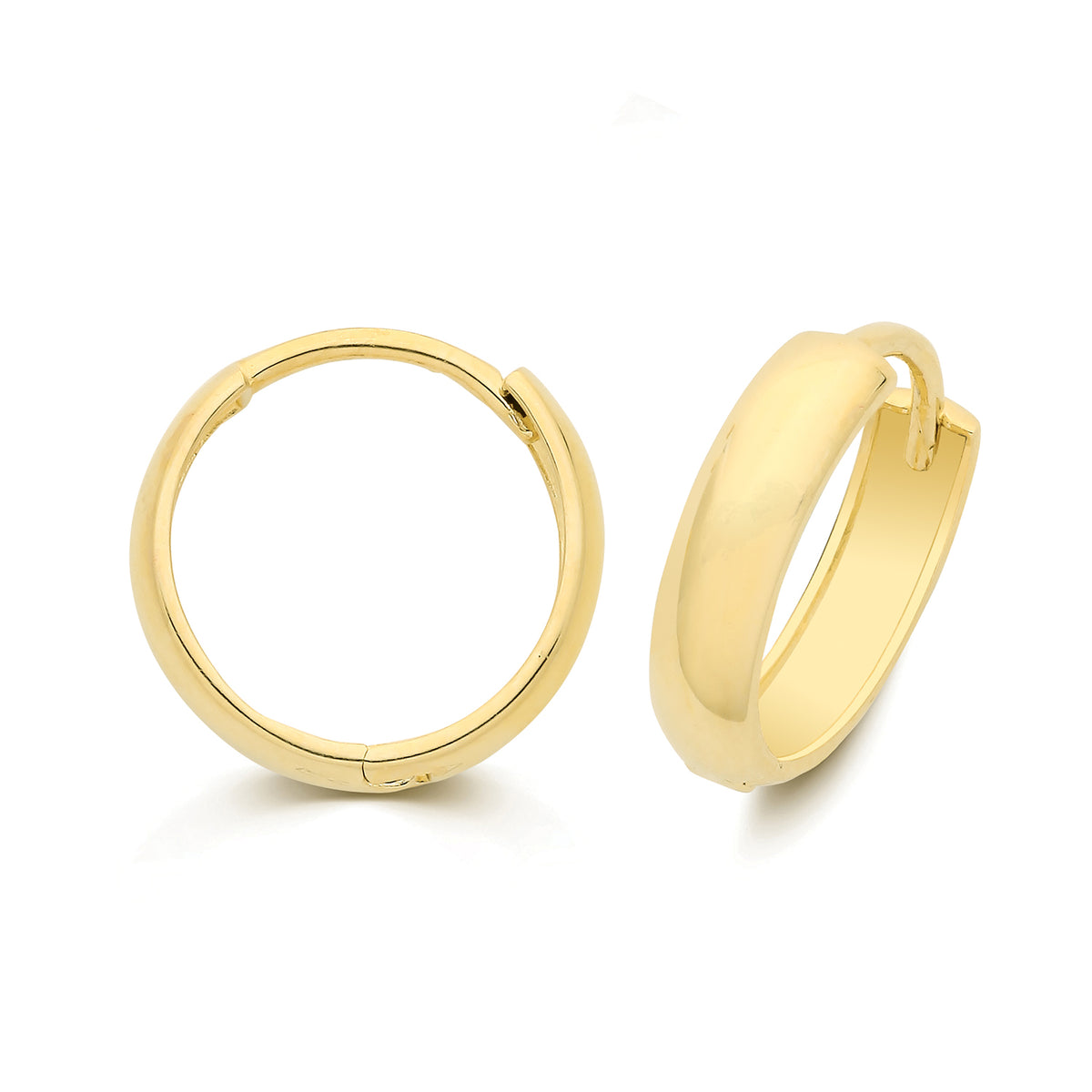 9ct Yellow Gold Huggies - ES2157