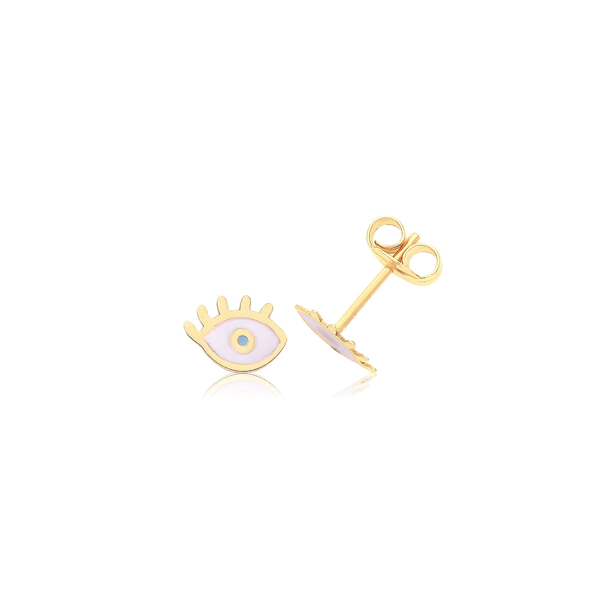 9ct Gold Eye Studs - ES737