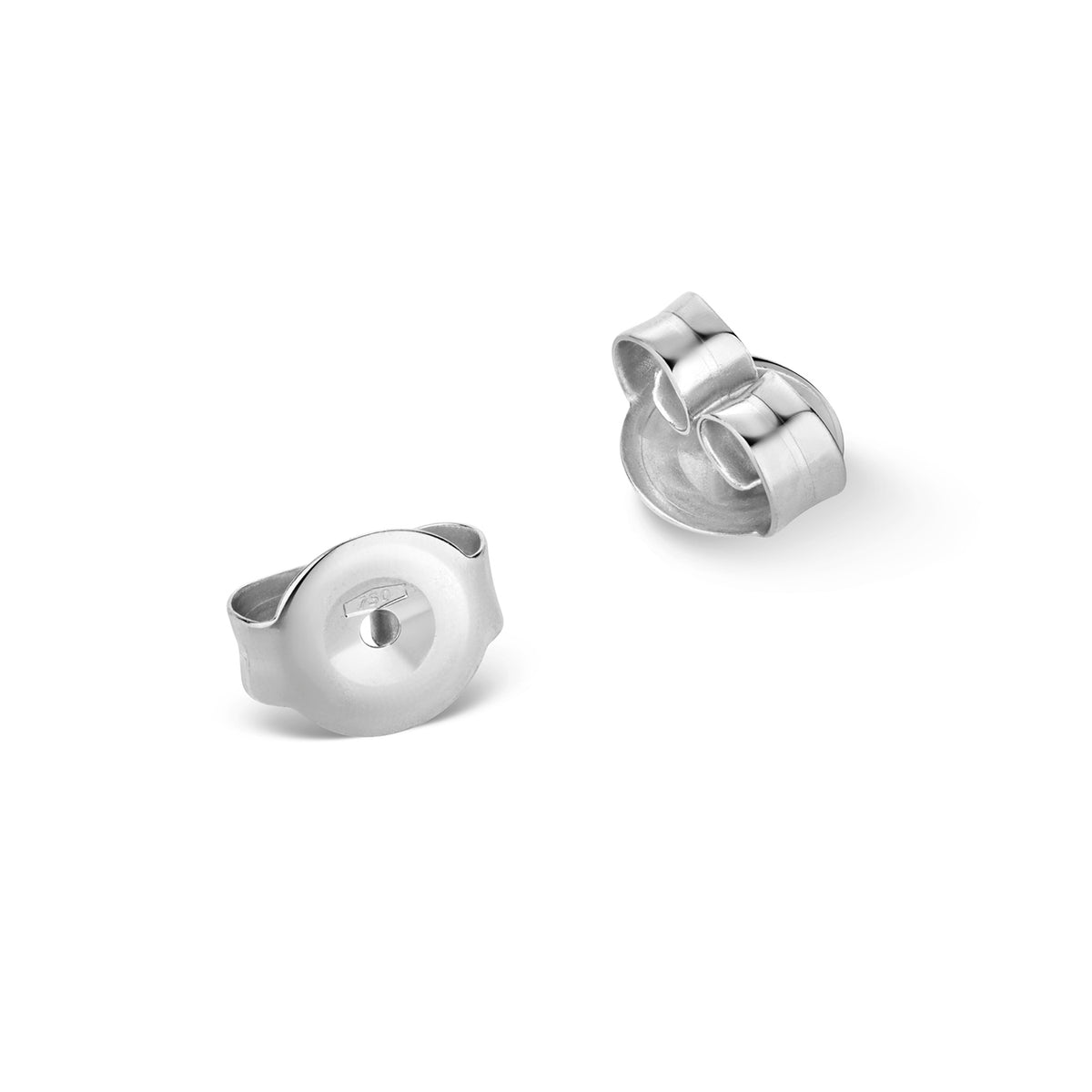 9ct White Gold 5mm Scrolls - FN180W_B