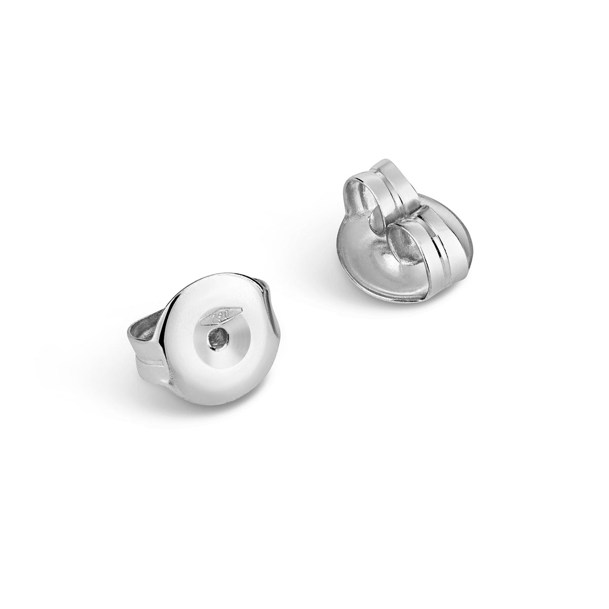 9ct White Gold 7mm Scrolls - FN181W_B