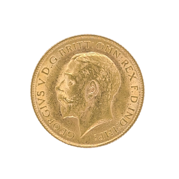 1912 Half Sovereign Gold Coin - George V