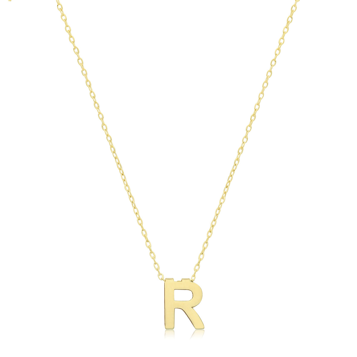 9ct Gold Initial Necklace - NK435