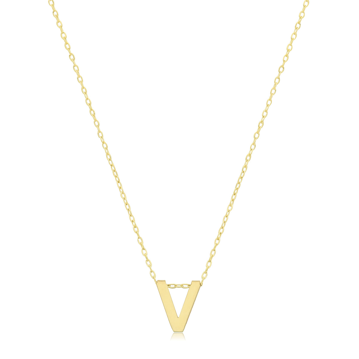 9ct Gold Initial Necklace - NK435