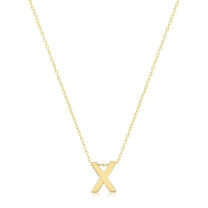9ct Gold Initial Necklace - NK435