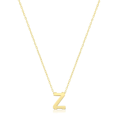 9ct Gold Initial Necklace - NK435