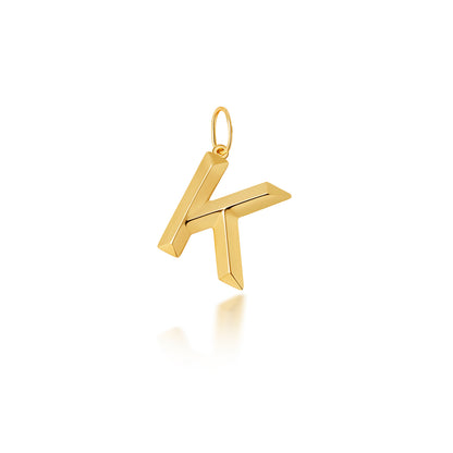 9ct Gold Initial Pendant - PN1069