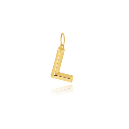 9ct Gold Initial Pendant - PN1069