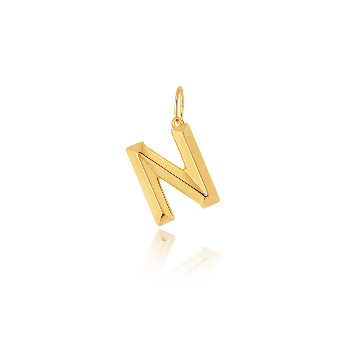 9ct Gold Initial Pendant - PN1069