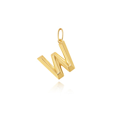 9ct Gold Initial Pendant - PN1069
