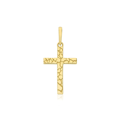 9ct Yellow Gold Cross - PN1383