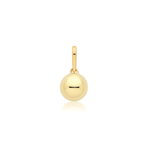 9ct Yellow Gold Ball Pendant - PN1419