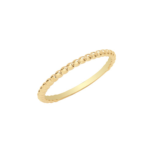 9ct Gold Bobble Ring - RN1665