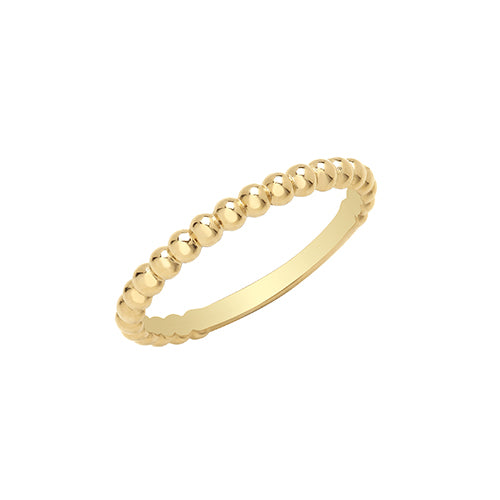 9ct Gold Bobble Ring - RN1666