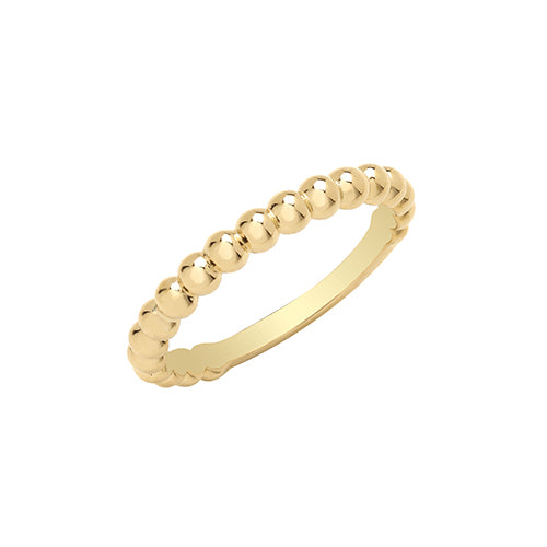 9ct Gold Bobble Ring - RN1667