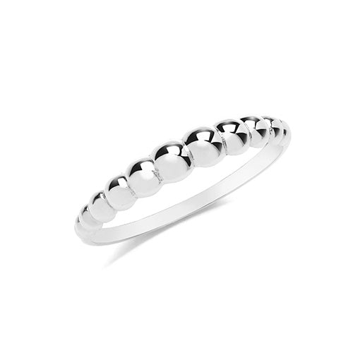 9ct Gold Bobble Ring - RN975W