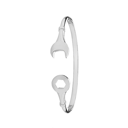 Sterling Silver Maidens' Spanner Bangle G4208M