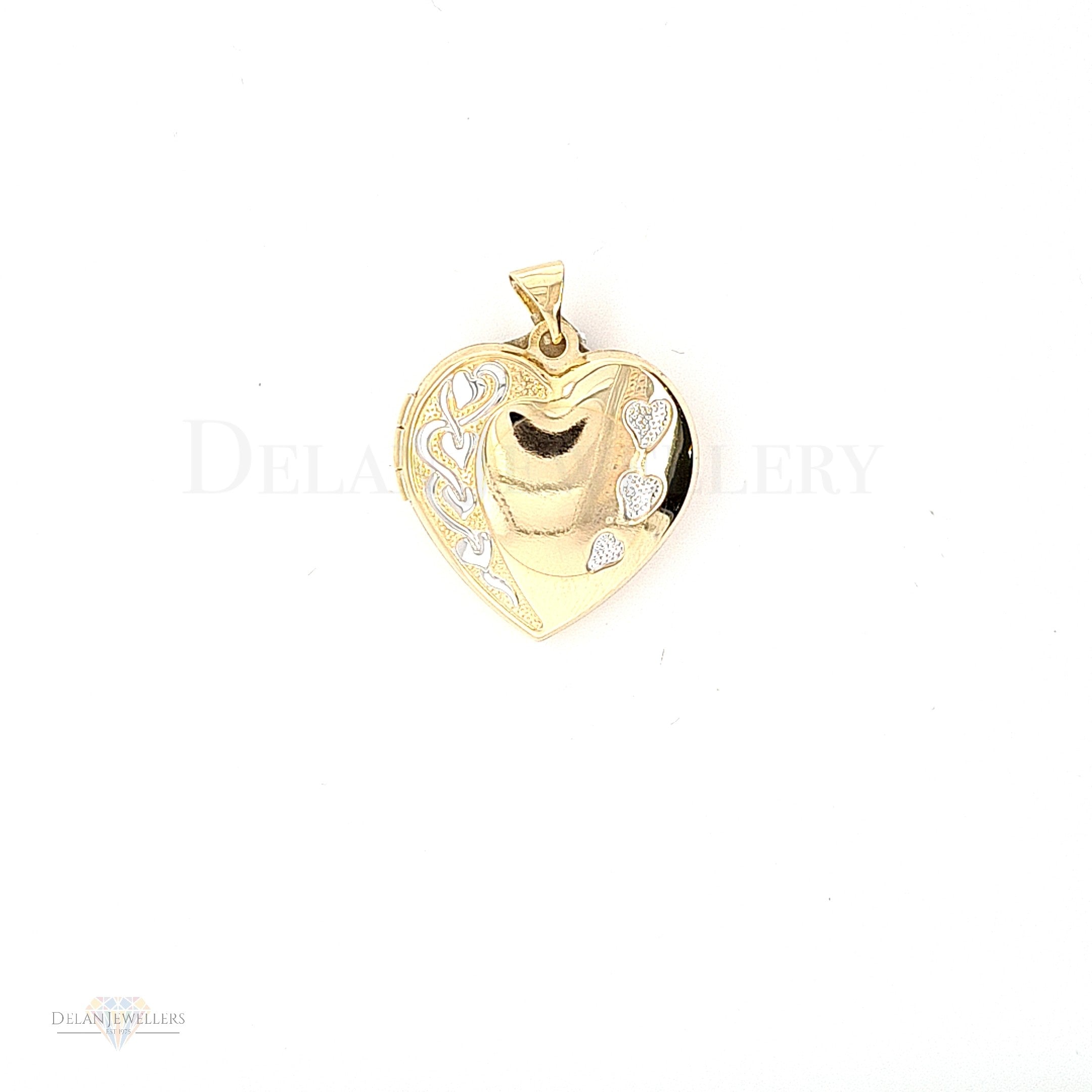 9ct Yellow Gold Heart Locket