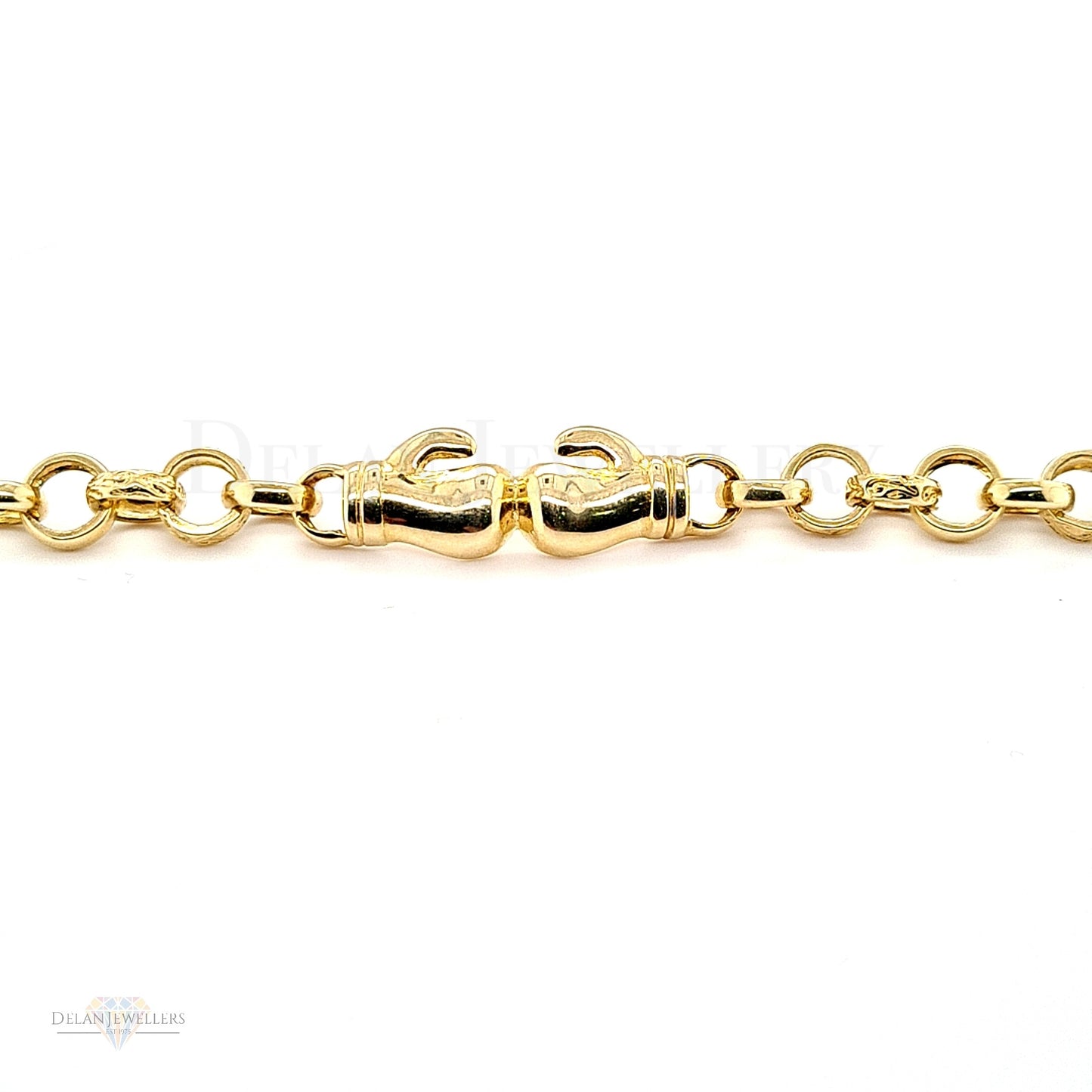 9ct Yellow Gold Children's Boxing Glove Bracelet