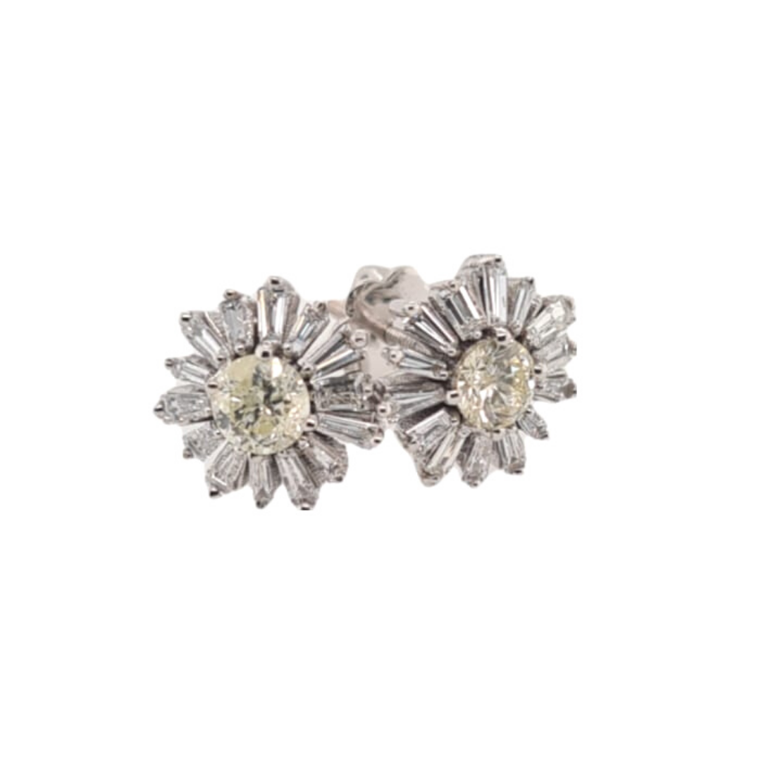 1.10ct Stardust Diamond Earrings