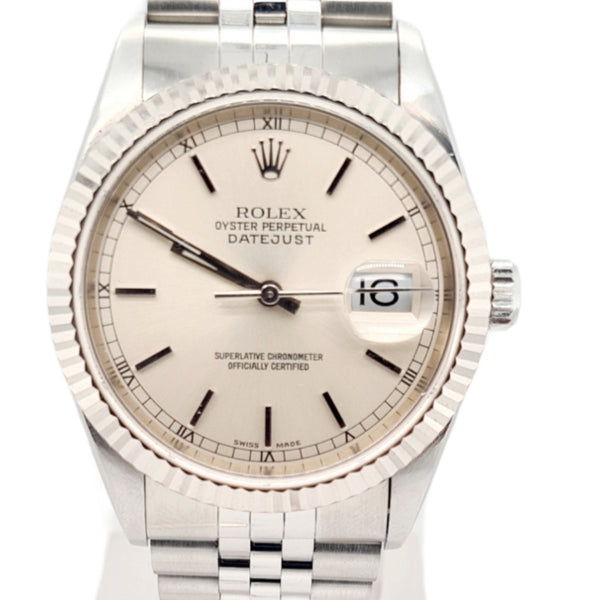 Pre-owned Rolex Datejust 16234 1999