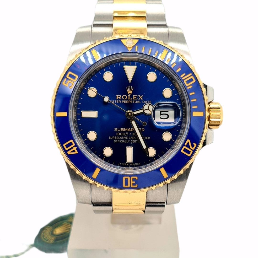 Pre-owned Rolex Submariner 116613LB 2017