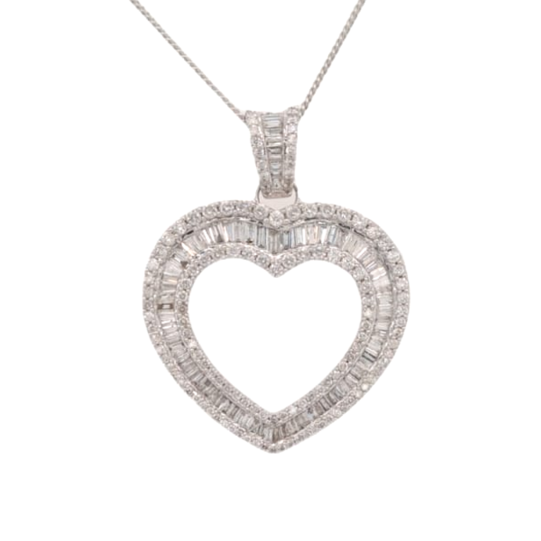 Diamond Heart Pendant