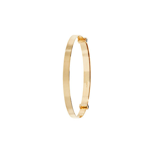 9Ct Gold Babies' Engraved Expandable Bangle - BN130/9