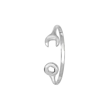 9Ct Gold Babies' Spanner Bangle - BN356