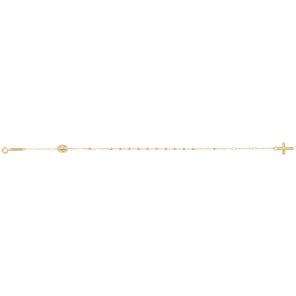 9ct Gold Rosary Bracelet - BR071