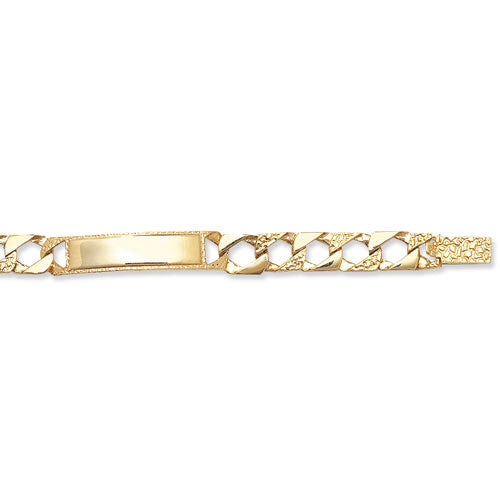 9ct Gold Babies' Cast Id Bracelet - BR548