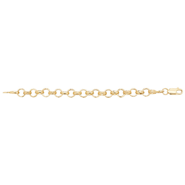 9ct Gold Babies Belcher Bracelet - BR610