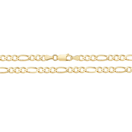 9CT Gold Figaro Chain CH145