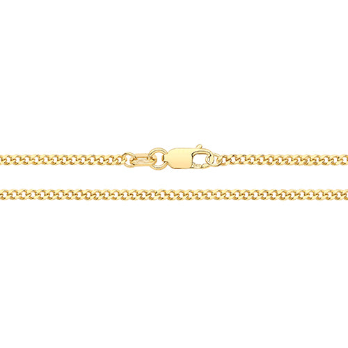 9CT Gold Curb Chain CH278