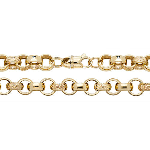 9CT Gold Cast Belcher Chain