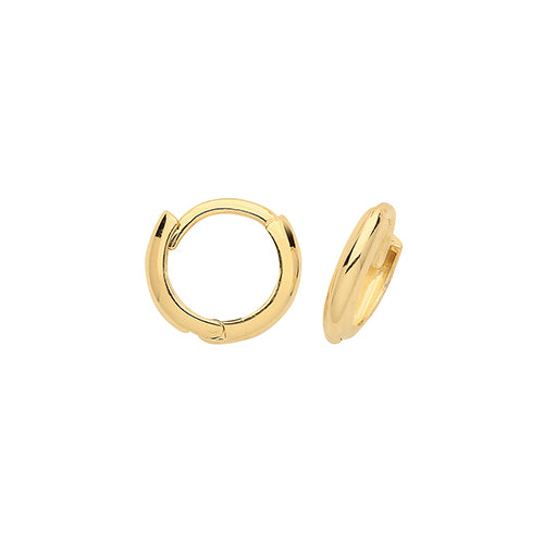 9Ct Gold Hinged Hoops - ER1170