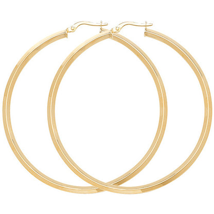 9CT Gold Hoops ER998