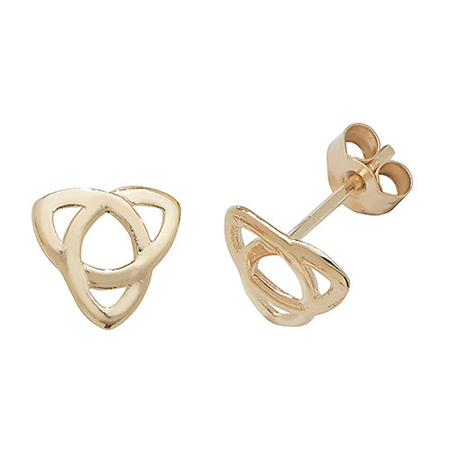 9Ct Gold Celtic Studs - ES411