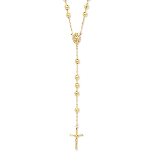 9ct Gold Rosary Necklet - NK108