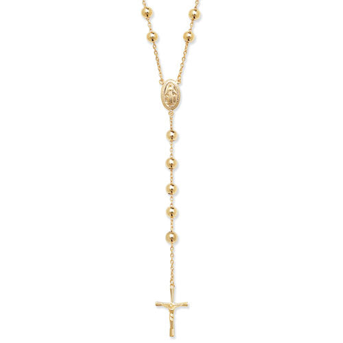 9ct Gold Rosary Necklet - NK109