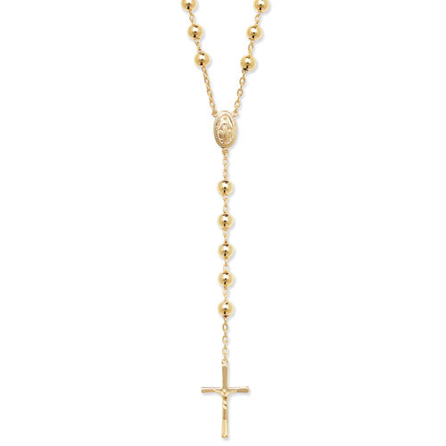 9ct Gold Rosary Necklet - NK110