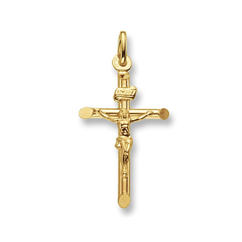 9ct Gold Crucifix Pendant PN101