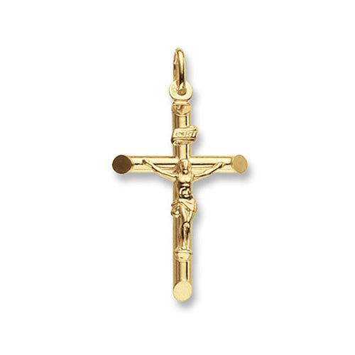 9ct Gold Crucifix Pendant PN102