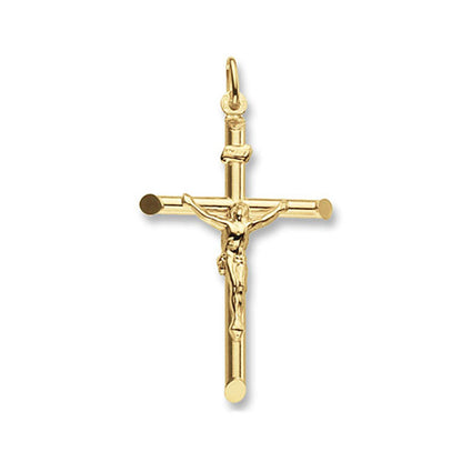 9ct Gold Crucifix Pendant - PN101